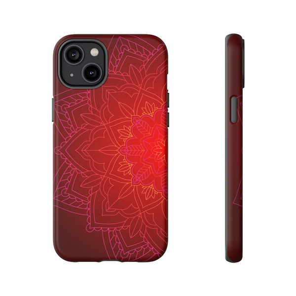 iPhone Case Tough Cases - Red Mandala | iPhone Casing