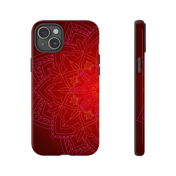 iPhone Case Tough Cases - Red Mandala | iPhone Casing