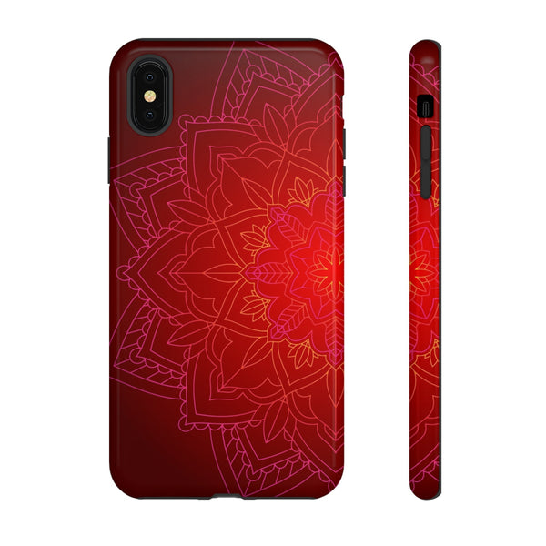 iPhone Case Tough Cases - Red Mandala | iPhone Casing