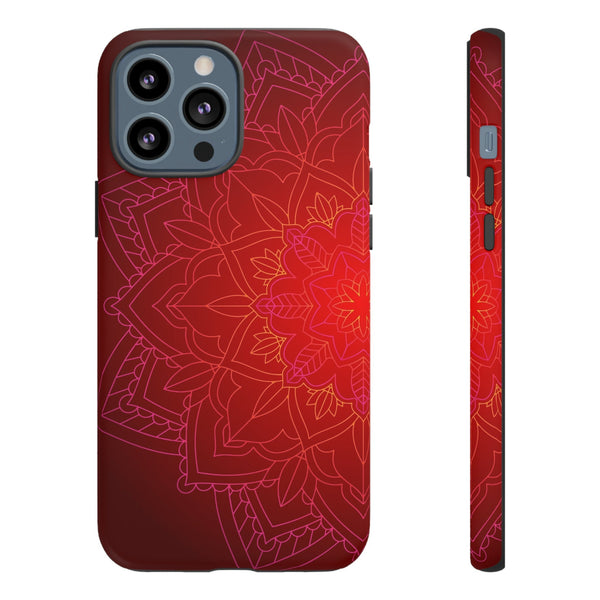 iPhone Case Tough Cases - Red Mandala | iPhone Casing