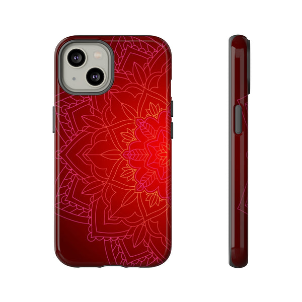 iPhone Case Tough Cases - Red Mandala | iPhone Casing