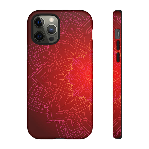 iPhone Case Tough Cases - Red Mandala | iPhone Casing