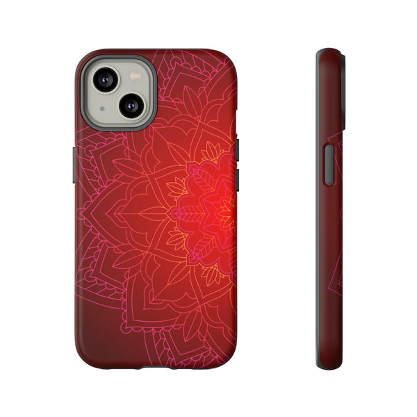 iPhone Case Tough Cases - Red Mandala | iPhone Casing