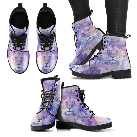 Lion Women’s Leather Boots | ACES INFINITY