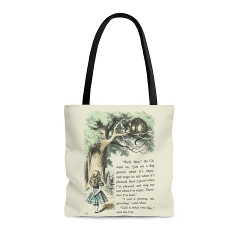 Premium Polyester Tote Bag - Alice in Wonderland Gifts #101