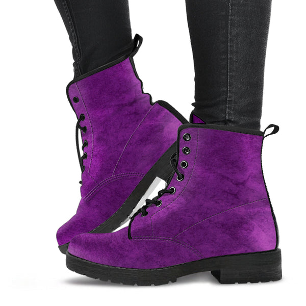 Purple Boots - Grunge Purple #101 | Unisex Adult Shoes