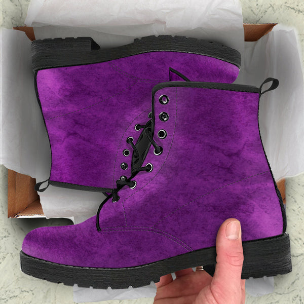 Purple Boots - Grunge Purple #101 | Unisex Adult Shoes