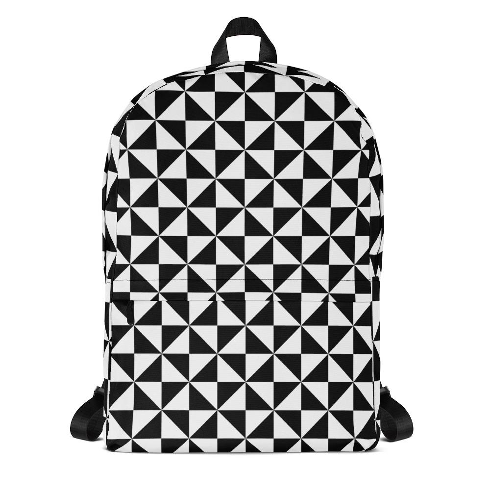 Backpack | B&W Triangles | ACES INFINITY