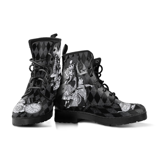 Black Combat Boots - Alice in Wonderland Gifts #62 Classic