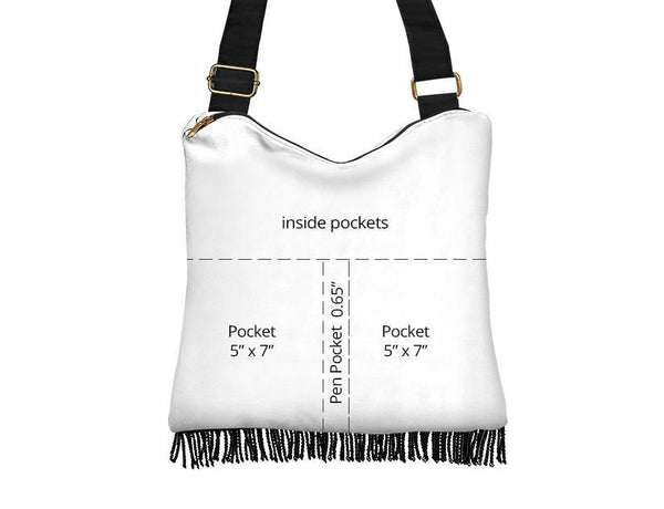 Boho Bag (Canvas) - Mandala Design #103 | Hobo Slouchy Bag 