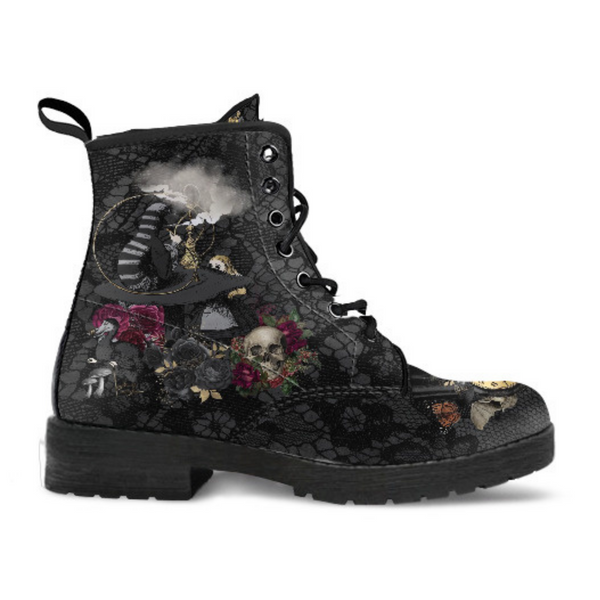 Combat Boots - Alice in Wonderland Gifts #101 Goth Series | 