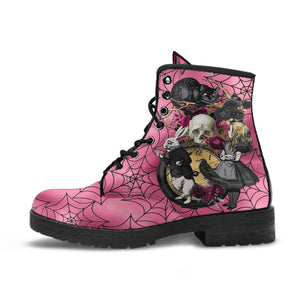 Combat Boots - Alice in Wonderland Gifts #103 Goth Series