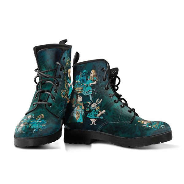 Combat Boots - Alice in Wonderland Gifts #104 Green Series |