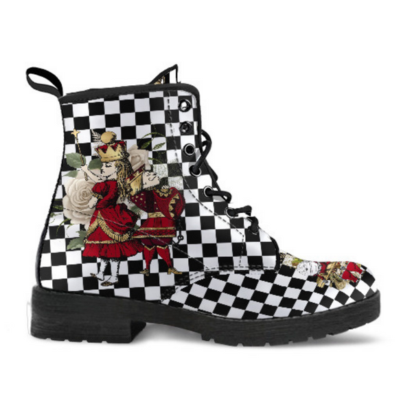 Combat Boots - Alice in Wonderland Gifts #31 Red Series