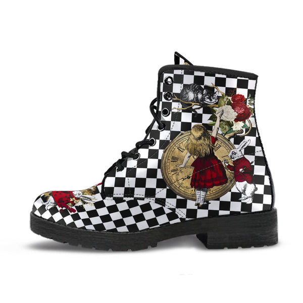 Combat Boots - Alice in Wonderland Gifts #31 Red Series