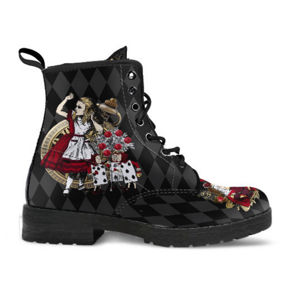 Combat Boots-Alice in Wonderland Gifts 33 Red Series 