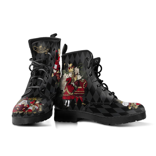 Combat Boots-Alice in Wonderland Gifts 33 Red Series 