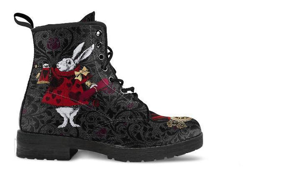 Combat Boots - Alice in Wonderland Gifts #35 | Women’s Black