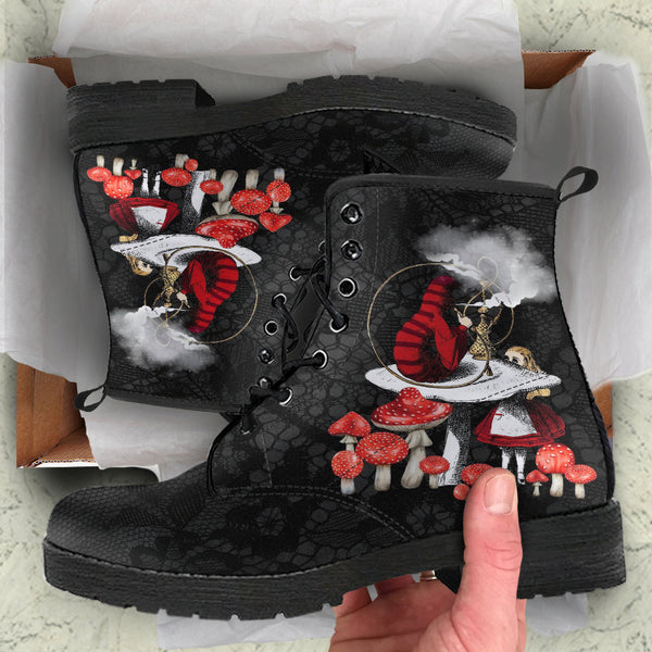 Combat Boots - Alice in Wonderland Gifts #37 Red Series 