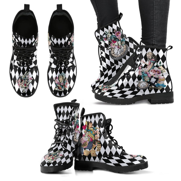 Combat Boots - Alice in Wonderland Gifts #43 Colorful Series
