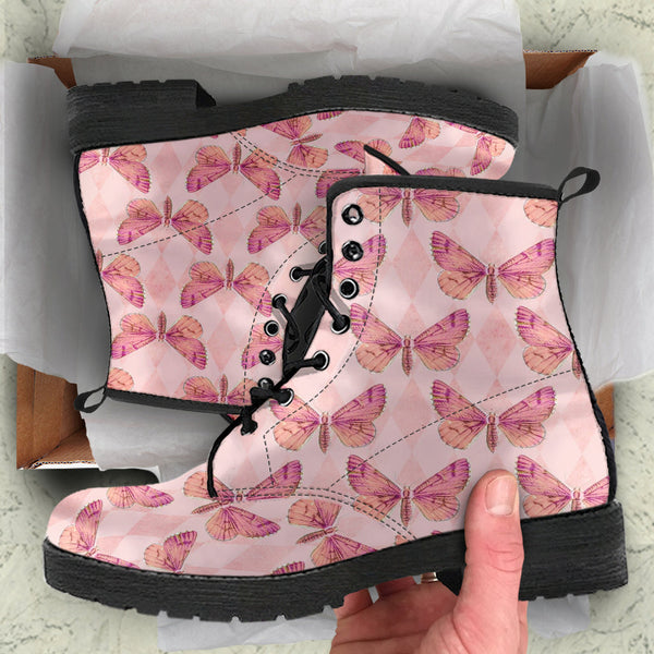 Combat Boots - Butterfly Shoes #110 Grunge Vintage Style | 