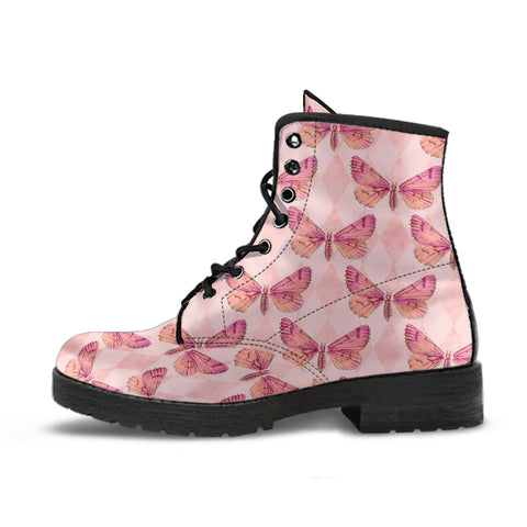 Combat Boots - Butterfly Shoes #110 Grunge Vintage Style | 