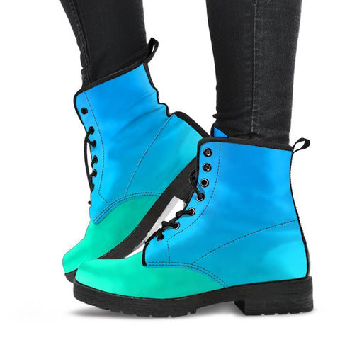 Combat Boots - Favorite Colors | Boho Shoes Handmade Lace Up