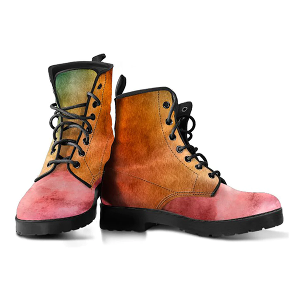 Combat Boots for Women - Grunge P11 | Unique Custom Faux