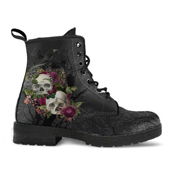 Combat Boots - Goth Shoes #23 Twigs | ACES INFINITY