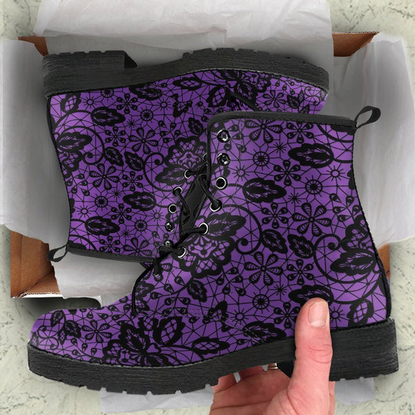 Combat Boots-Pattern 119 Purple | ACES INFINITY