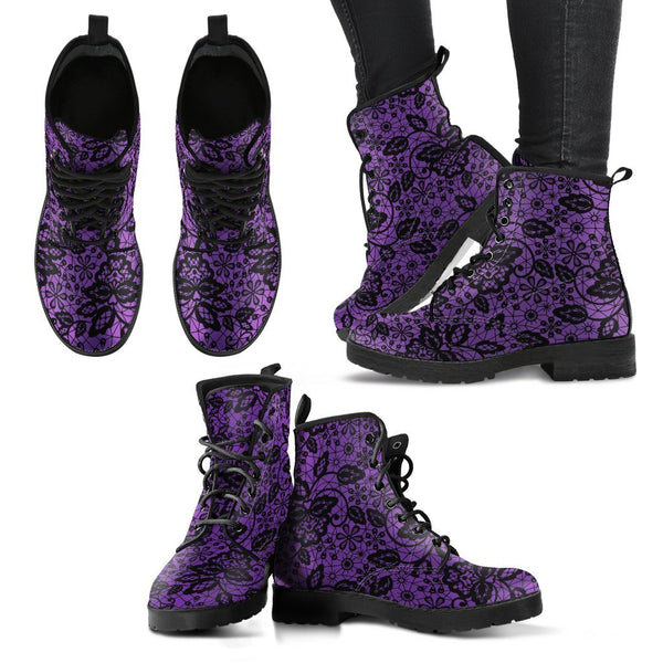 Combat Boots-Pattern 119 Purple | ACES INFINITY