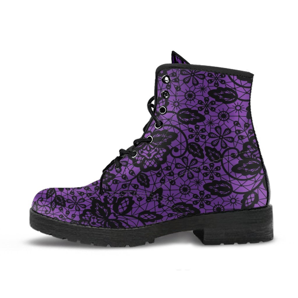 Combat Boots-Pattern 119 Purple | ACES INFINITY