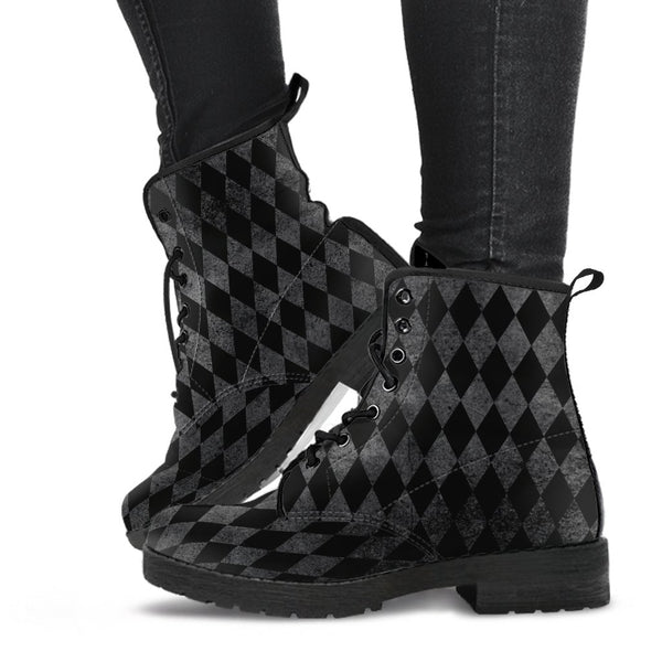 Combat Boots-Rugged Look Distressed Classic Pattern | ACES 