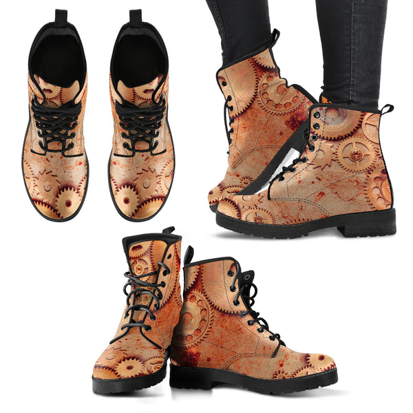 Combat Boots - Steampunk Inspired Design #107 | Grunge 