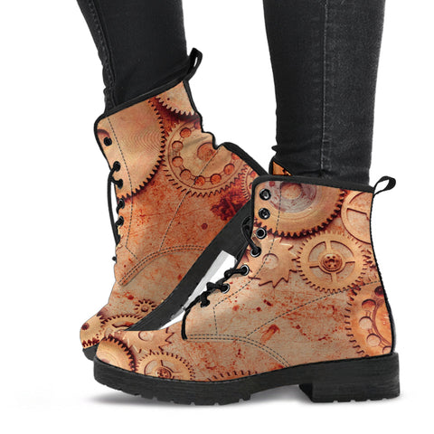 Combat Boots - Steampunk Inspired Design #107 | Grunge 
