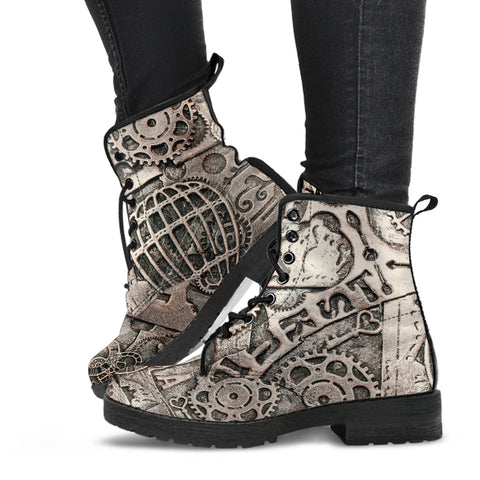 Combat Boots - Steampunk Inspired Design #108 | Grunge