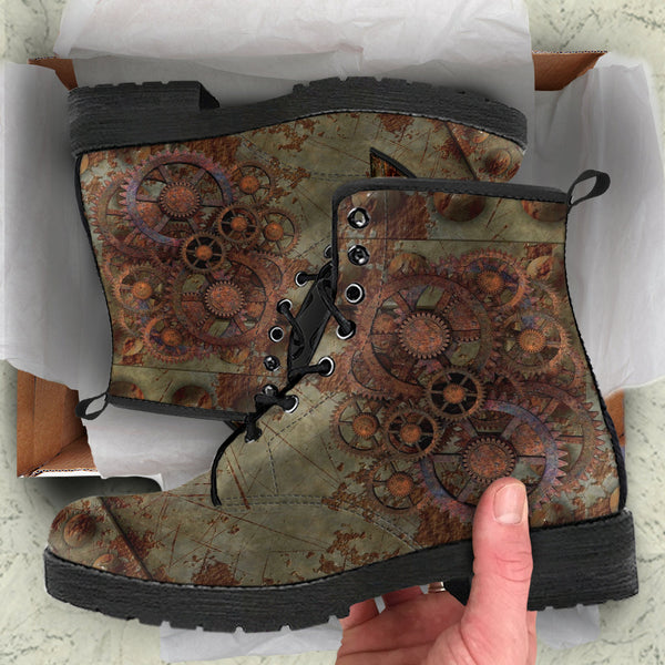 Combat Boots - Steampunk Inspired Design #112 | Grunge 