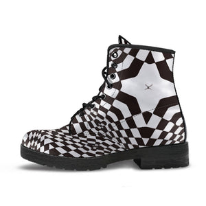 Combat Boots - Superstar | Black Boots Black Hipster Boots 