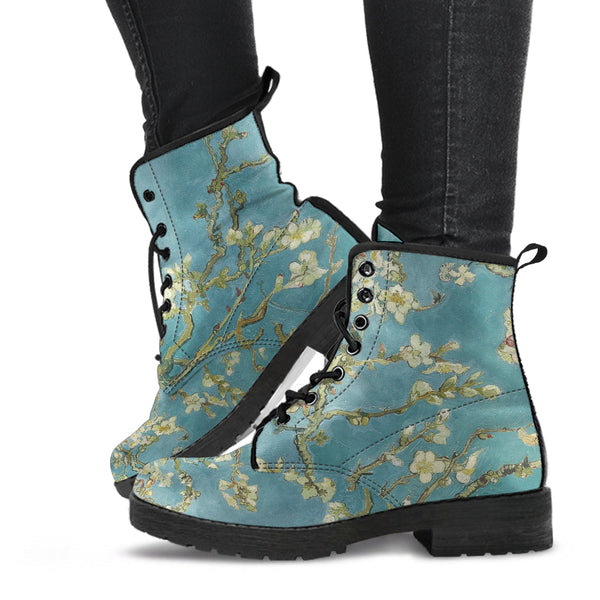 Combat Boots - Vintage Art | Vincent van Gogh: Almond