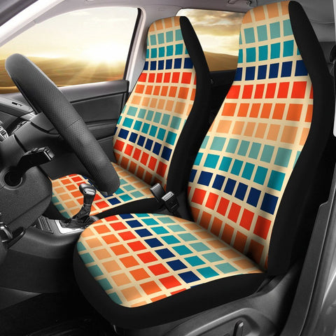 Custom Car Seat Covers - 70s Psychedelic #101 | Hippie Car 