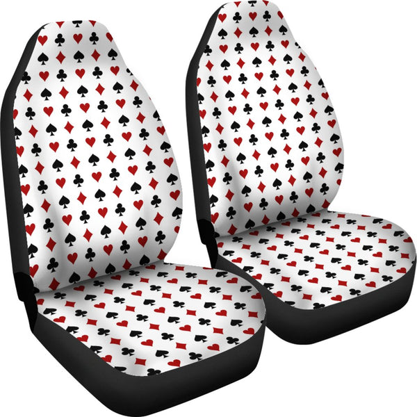Custom Car Seat Covers - Aces Pattern #104 | Car Seat Covers