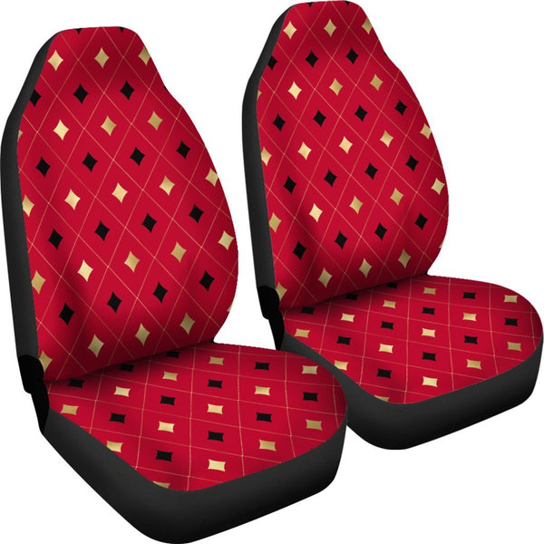 Custom Car Seat Covers - Aces Pattern #105 | Car Seat Covers