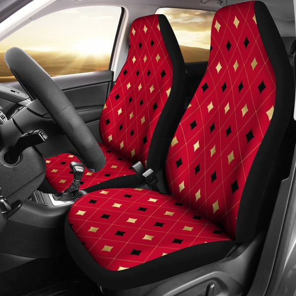 Custom Car Seat Covers - Aces Pattern #105 | Car Seat Covers