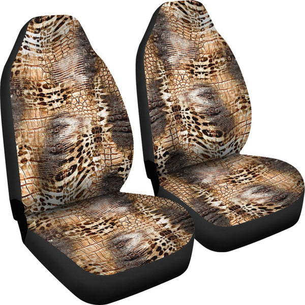 Custom Car Seat Covers - Snake Print #101 | Car Seat Covers 