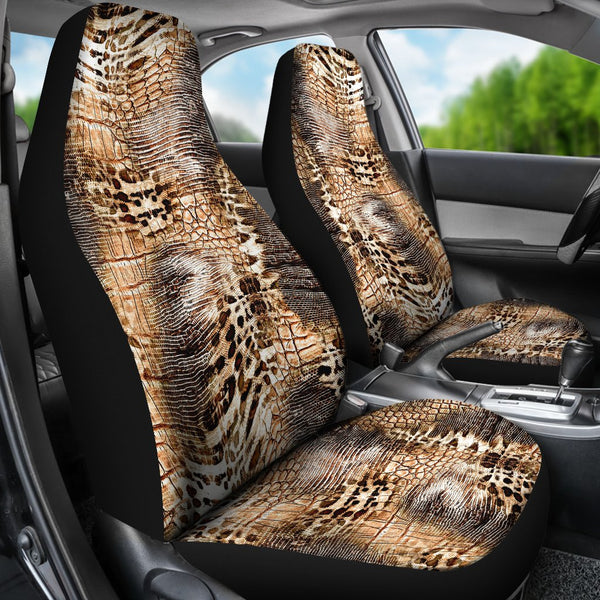 Custom Car Seat Covers - Snake Print #101 | Car Seat Covers 