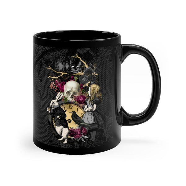 Custom Mug 11oz - Alice in Wonderland Gifts 101 Goth Series