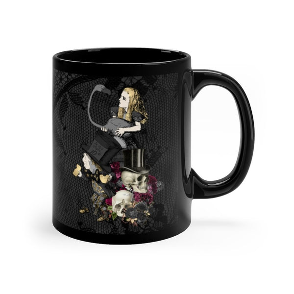 Custom Mug 11oz - Alice in Wonderland Gifts 102 Goth Series 