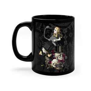 Custom Mug 11oz - Alice in Wonderland Gifts 102 Goth Series 
