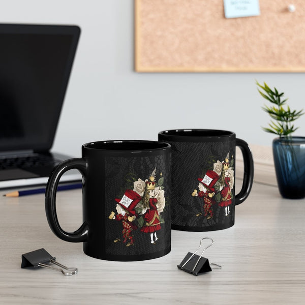 Custom Mug 11oz - Alice in Wonderland Gifts 36 Red Series 