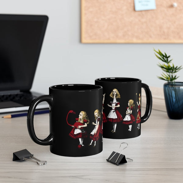 Custom Mug 11oz - Alice in Wonderland Gifts 37 Red Series 